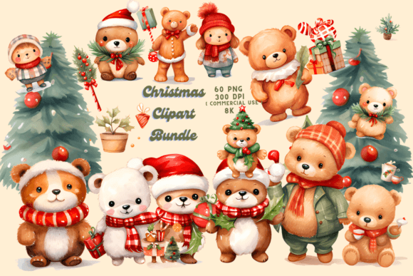 Christmas Clipart Bundle: Festive Illustrations Review
