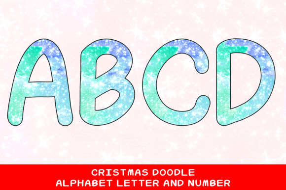 Christmas Doodle Alphabet: Festive Illustrations