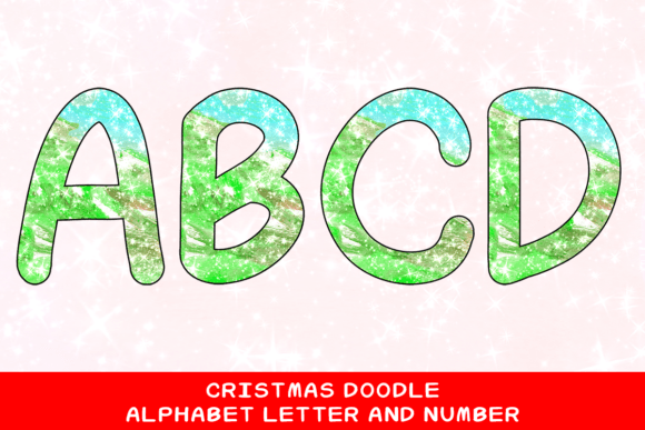 Christmas Doodle Alphabet: Festive Illustrations