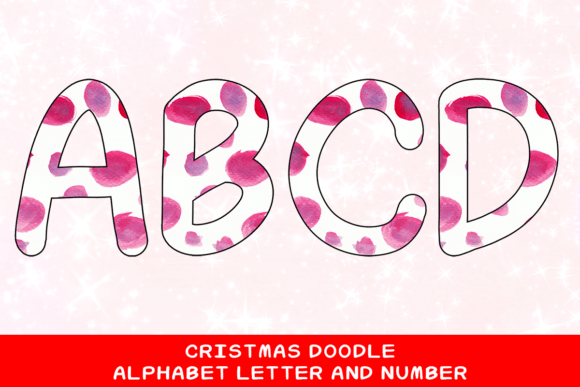Christmas Doodle Alphabet Letter 67: Illustrations Review