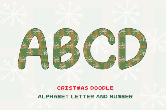 Christmas Doodle Alphabet Letter 7 Review: Festive Illustrations for Crafters