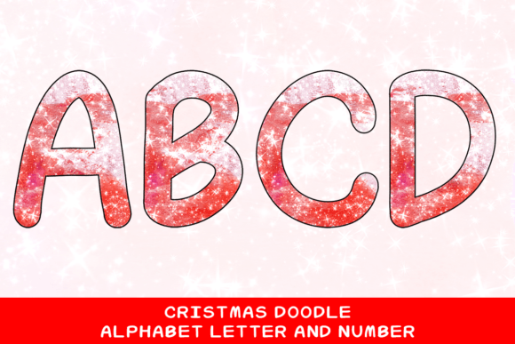 Christmas Doodle Alphabet Letter 97 Review