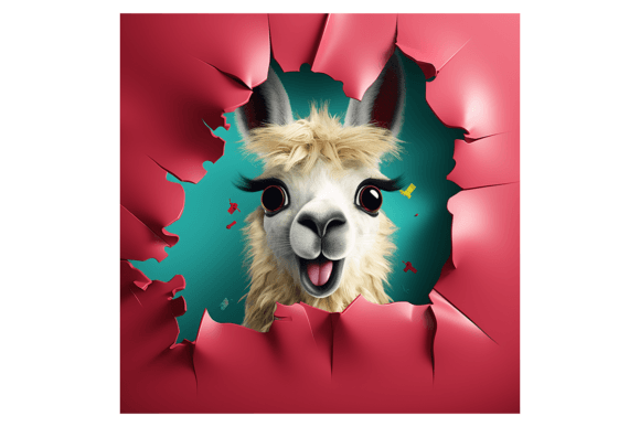 Christmas Llama Broken Wall 1: Illustrations Review