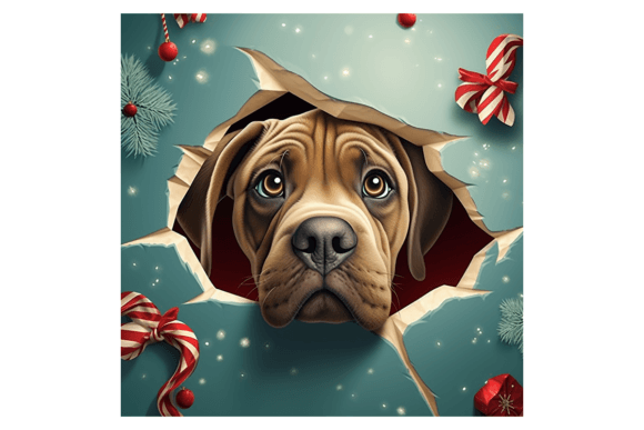 Christmas Mastiff Broken Wall 2: Illustrations Review