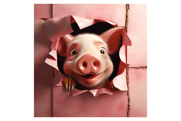 Christmas Pig Broken Wall 4: Illustrations Review