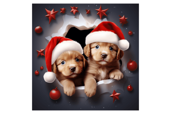 Christmas Puppies Broken Wall 2: Illustrations Review