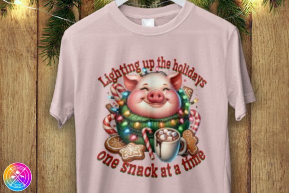 Chunky Pig Christmas PNG Review
