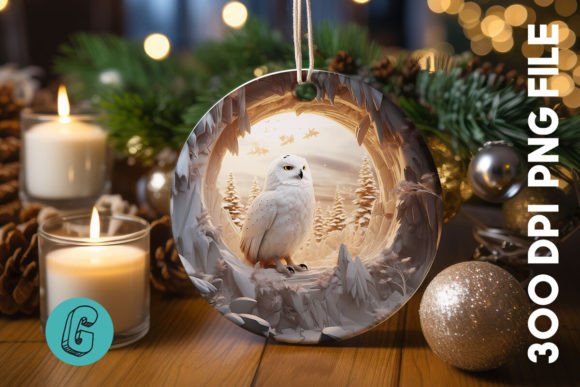 Cute Owl Christmas Ornament PNG 11 Review