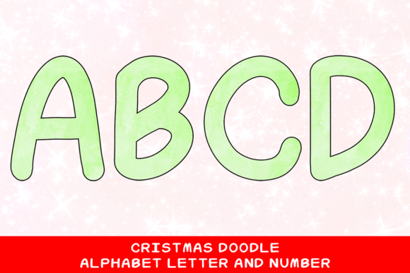 Review: Christmas Doodle Alphabet Letter 44