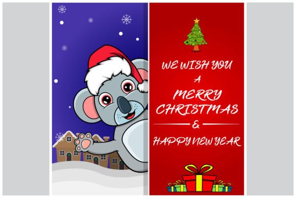 Review: Merry Christmas Card with Cute Koala Design