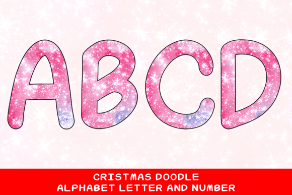 Reviewing Christmas Doodle Alphabet Letter 23 Illustrations