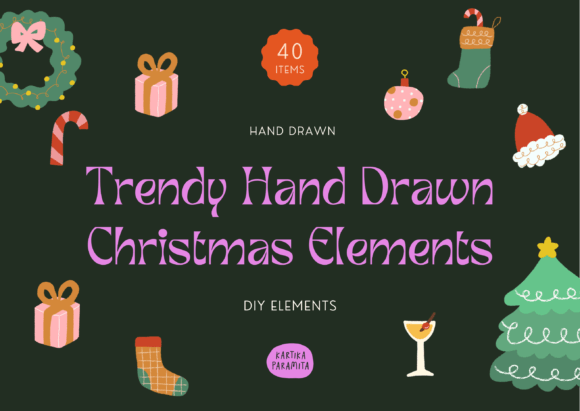 Trendy Christmas Illustrations: A Crafter’s Review